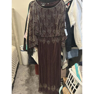 NWT Nordstrom Pisarro Nights Dress size 12 in Wine